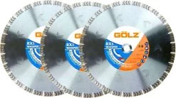 3 Stück GÖLZ Whisper RX1 Ø 350 Mm
