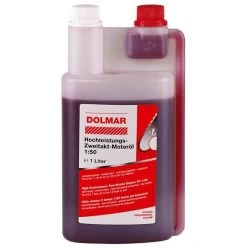 DOLMAR Hochleistungs-Zweitakt-Motoröl 50:1 1-l-Dosierflasche