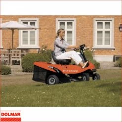DOLMAR RM-63.7 Rasentraktor Aufsitzrasenmäher -Gartengeräte dolmar aufsitzmaeher rasentraktor rm 63 7 62 cm schnittbreite 701705010 002