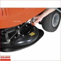 DOLMAR RM-63.7 Rasentraktor Aufsitzrasenmäher -Gartengeräte dolmar aufsitzmaeher rasentraktor rm 63 7 62 cm schnittbreite 701705010 005