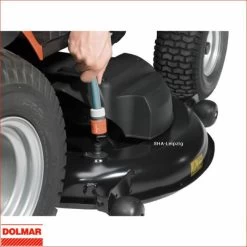 DOLMAR TM-122.22 H2 Rasentraktor Aufsitzrasenmäher -Gartengeräte dolmar aufsitzmaeher rasentraktor tm 122 22 h2 101cm schnittbreite 701710010 002