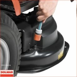 DOLMAR TM-92.14 H Rasentraktor -Gartengeräte dolmar aufsitzmaeher rasentraktor tm 91 14 h 91 cm schnittbreite 701707020 003