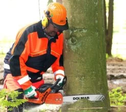 DOLMAR PS 5105 CH Benzin Kettensäge Mit Griffheizung -Gartengeräte dolmar benzin kettensaege ps 5105 c 06 1