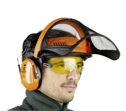 DOLMAR Edelstahl-Netzvisier G500