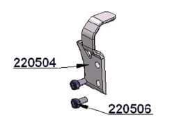 Eder Seilabstreifer / Seilführung Für Spillwinde 1200