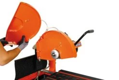 GÖLZ MC400 Steintrennsäge Mit 400 Mm Blatt MC 400 -Gartengeräte g lz mc400 schutzhaube offen