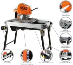 GÖLZ MS 400 AL Steintrennmaschine Alu Inkl. Trennscheibe Für Beton