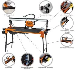 GÖLZ TS 200 Fliesentrennmaschine Fliesenschneider -Gartengeräte g lz steintrenns ge ts 200 4