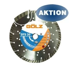 GÖLZ Diamanttrennscheibe DTS 30 230 Mm Für Beton 3 Stück