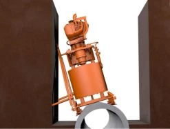 GÖLZ KB 350 Kanalbohrgerät Im Set Mit Stihl Benzin-Motor -Gartengeräte goelz kb 350 kanalbohrgeraet 005