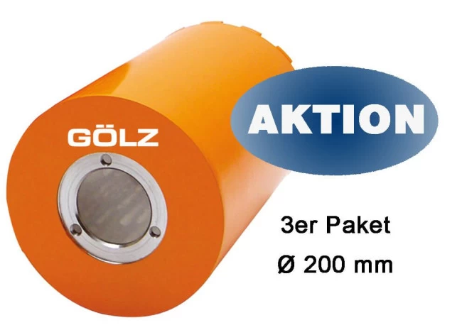 GÖLZ KN 57 Kanalbohrkronen 3 Stück 1 GÖLZ KN 57 Kanalbohrkronen 3 Stück