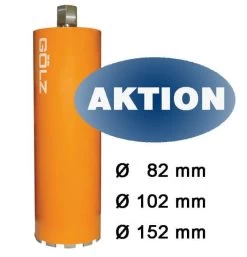 GÖLZ RM 40 Diamant-Bohrkrone Für Beton 3 Stück