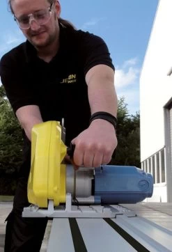 JEPSON 8320 Mit Schiene SDHC Super Hand Dry Cutter Handkreissäge -Gartengeräte jepson 8320 handkreisssaege