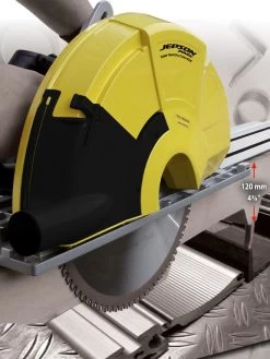 JEPSON 8320 Mit Schiene SDHC Super Hand Dry Cutter Handkreissäge -Gartengeräte jepson 8320 handkreisssaege kalt