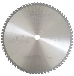 JEPSON 355 Mm / 72 Zähne HM-Sägeblatt Für Mittleren Stahl Und Edelstahl