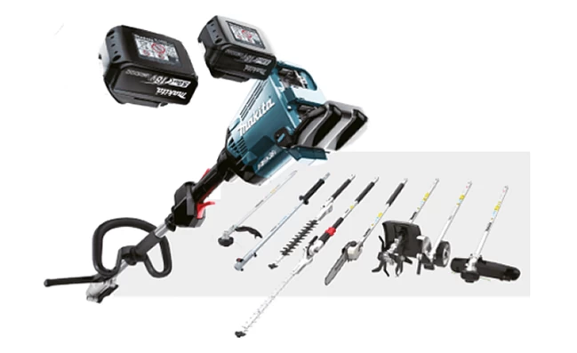 MAKITA DUX60ZM4 Akku Kombigerät Mit Sensenaufsatz 2 MAKITA DUX60ZM4 Akku Kombigerät Mit Sensenaufsatz – Bild 2
