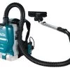 MAKITA DVC261ZX15 2 X 18 V Akku-Rucksackstaubsauger