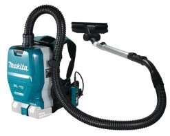 MAKITA DVC261ZX15 2 X 18 V Akku-Rucksackstaubsauger