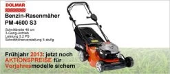 DOLMAR PM-4600 S3 Benzin Rasenmäher -Gartengeräte pm 4600s3