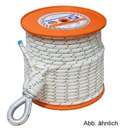 EDER Spillwindenseil 100 M Länge, Ø 13 Mm Bis 5000 DaN Mit Kausche Für 1800