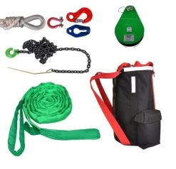 Zugausrüstung Für Nordforest Spillwinde 1800 Mit 90 Meter Seillänge